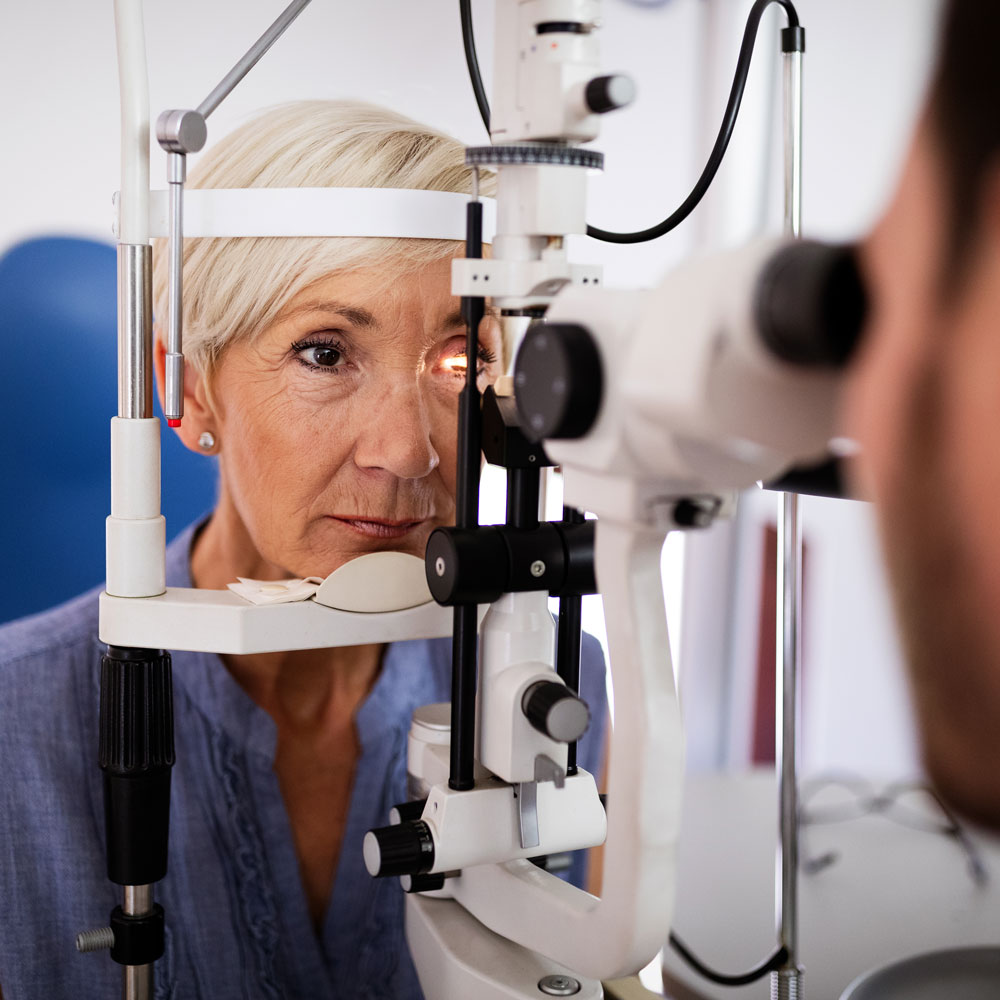 low vision eye exam at at Family Eyecare - Laurie